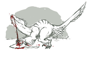 ambiguous_gender blood claws dead dinosaur duo eyes_closed feathers feral gore hard_vore om_nom_nom raptor scalie slug_(artist) vore
Rating: Explicit
Score: 6
User: Wulfeh
Date: November 27, 2011 ambiguous_gender blood claws dead dinosaur duo eyes_closed feathers feral gore hard_vore om_nom_nom raptor scalie slug_(artist) vore
Rating: Explicit
Score: 6
User: Wulfeh
Date: November 27, 2011