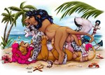 4_toes anal anal_penetration anchor animal_genitalia animal_penis anus balls beach bivalve_shell bodily_fluids butt countershading double_penetration erection eyes_closed feet feline_genitalia feline_penis female female_penetrated feral feral_on_feral feral_penetrated feral_penetrating feral_penetrating_feral fur genital_fluids genitals group hair male male/female male_penetrating male_penetrating_female markings mollusk_shell nude open_mouth outside palm_tree pawpads paws penetration penile penile_penetration penis plant sand seaside sex shell sky spots spotted_body tail toes tree trio vaginal vaginal_penetration vulva water white_body white_fur xtreme3246 aode_(asonix) kazik_feral kumu_(kumu) felid feline lion mammal pantherine snow_leopard digital_drawing_(artwork) digital_media_(artwork) hi_res