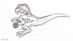 anus bridle female feral genitals harness lying mount presenting pussy reins saddle solo raithial uselessboy ark_survival_evolved allosaurid allosaurus dinosaur prehistoric_species reptile scalie theropod 16:9 sketch widescreen