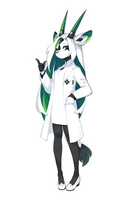 anthro bangs black_clothing black_eyes black_leggings black_legwear black_pantyhose clothing coat colored_inner_animal_ears colored_inner_hair dress female hair hair_over_shoulder high_collar horn leggings legwear long_hair long_sidelocks looking_at_viewer mandarin_collar pantyhose side_bangs snout solo tapering_snout topwear white_clothing white_coat white_dress white_hair white_topwear tyson_tan spirit_animals_in_disguise libbie_the_spirit_oryx libbie_the_spirit_oryx_(anthro_form) antelope arabian_oryx bovid grazing_antelope mammal oryx 2024 absurd_res digital_media_(artwork) hi_res krita_(artwork) signature
