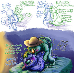 abstract_background anal anal_fluids anal_penetration anthro bed bedroom_eyes blue_body blue_fur blush bodily_fluids bubble_butt butt butt_grab chest_grab clenched_teeth clothing crossed_arms cum dialogue dildo dildo_in_ass dildo_insertion duo ejaculation eye_contact female female_on_top female_penetrating female_penetrating_male flannel_shirt fluffy fur furniture genital_fluids gradient_background green_body green_fur green_nose grope groping_from_behind hand_on_butt hand_on_head hands-free hat headgear headwear heart_symbol light looking_at_another looking_at_partner lube male male/female male_on_bottom male_penetrated married_couple massage motion_lines narrowed_eyes object_in_ass on_bottom on_top onomatopoeia orgasm_face paws pegging penetration romantic romantic_couple satisfied seductive sex sex_toy sex_toy_in_ass sex_toy_insertion simple_background slow_sex smile sound_effects strapon straw_hat teasing teeth text toying_partner tusks underbite yellow_dildo yellow_nose undergreysnest bugsnax young_horses triffany_lottablog wambus_troubleham grumpus 2025 colored dated english_text hi_res lighting sequence shaded signature sketch watermark