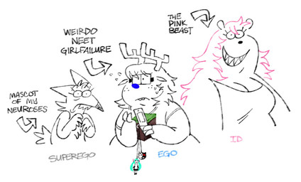 anthro antlers bodily_fluids breasts cellphone cleavage clothed clothed_anthro clothed_female clothing directional_arrow electronics eyebrows eyelashes eyewear female female_anthro freckles front_view frown fur glasses hair holding_cellphone holding_object holding_phone horn id_ego_and_superego long_hair mouth_closed nerd obese obese_anthro obese_female overweight overweight_anthro overweight_female phone pink_hair rectangular_glasses sharp_teeth shirt simple_background size_difference smile sweat tail teeth text topwear wearing_glasses white_background twistcmyk danganronpa spike_chunsoft vocaloid yamaha_corporation hatsune_miku monokuma noelle_(twistcmyk) twist_(twistcmyk) bear canid canine deer mammal new_world_deer polar_bear reindeer ursine 2025 digital_drawing_(artwork) digital_media_(artwork) english_text hi_res