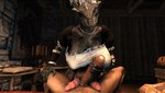 2_penises 3d_(artwork) 3d_animation animated anthro argonian bethesda_game_studios big_breasts bouncing_breasts breasts clothed clothing digital_media_(artwork) duo erection first_person_view genitals gynomorph gynomorph/male gynomorph_anthro gynomorph_on_human hand_on_leg handjob human human_on_anthro human_pov intersex intersex/male intersex_anthro intersex_on_human interspecies lifts-her-tail looking_at_viewer maid_uniform male male_human male_on_anthro male_pov mammal microsoft multi_genitalia multi_penis penile penis rayhuma scalie sex short_playtime skyrim source_filmmaker_(artwork) the_elder_scrolls the_lusty_argonian_maid uniform