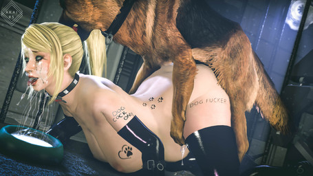 ahegao arm_tattoo bestiality bestiality_humiliation bestiality_pregnancy blonde_hair blue_eyes bodily_fluids bowl breast_tattoo breasts clothing collar container degradation dominant duo female female_penetrated feral fucked_silly genital_fluids hair looking_pleasured makeup male male/female male_penetrating male_penetrating_female mascara nipples nude open_mouth penetration penile penile_penetration pet_bowl pregnant sex tattoo tongue tongue_out akai95 metroid nintendo samus_aran canid canine canis domestic_dog german_shepherd herding_dog human mammal pastoral_dog 2022 3d_(artwork) absurd_res digital_media_(artwork) hi_res