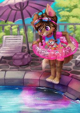 Rating: s
ID: 5694473
Date: 2025-07-08 12:55:50 -0400
Status: active
Score: 34
absurd_res ahoge anthro barefoot braided_hair brown_body brown_hair button_ears canid canine canis child closed_smile clothing domestic_dog eyewear eyewear_on_head feet female floppy_ears goggles goggles_on_head hair hi_res long_hair mammal markings marshall_(paw_patrol) mouth_closed one-piece_swimsuit paw_patrol pigtails poolside print_clothing print_swimwear purple_eyes sheepy328 skye_(paw_patrol) smile solo star_(marking) swimming_goggles swimwear twin_braids young young_anthro young_female post #5694473