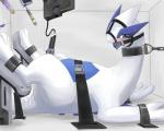 blue_eyes blush bound crying drooling feral fucking_machine fully_bound gagged katoa_shippo legendary_pokémon looking_at_viewer lugia machine male mechanical nintendo penis penis_milking pokémon saliva tears video_games
Rating: Explicit
Score: 9
User: Finchmaster
Date: December 31, 2013