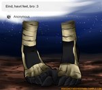 5_toes bandage bandaged_foot bandaged_leg claws curling_toes eind feet foot_focus lava male not_furry solo toe_claws toes tumblr_ask microsoft minecraft mojang xbox_game_studios enderman humanoid 2d_animation animated low_res short_playtime