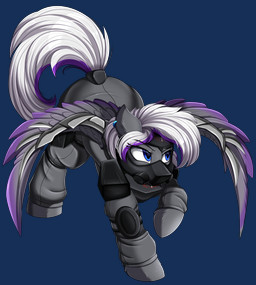 alternate_universe blade blue_eyes clothing enclave_(fallout) grey_body hooves male mane mask military multicolored_mane raised_hoof simple_background soldier solo transparent_background warrior wings pridark fallout fallout_equestria hasbro microsoft my_little_pony mythology fan_character equid equine horse mammal mythological_creature mythological_equine pegasus pony 2020 absurd_res alpha_channel hi_res