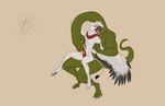 anthro duo fellatio forked_tongue living_tail male male/male oral paws penile reach_around service_top sex snake_tail tail tongue unusual_anatomy unusual_tail wretneck dark_souls fromsoftware mythology basilthecrow avian bird corvid corvus_(genus) crow gryphon hybrid monster mythological_avian mythological_creature oscine passerine reptile scalie snake absurd_res hi_res