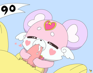 anthro anthro_on_feral anthro_penetrated bestiality blush bodily_fluids cum cum_in_mouth cum_inside duo eyes_closed fellatio female female_penetrated feral feral_penetrating feral_penetrating_anthro forehead_gem fur gem genital_fluids genitals heart_symbol interspecies larger_male logo male male/female male_penetrating male_penetrating_female oral penetration penile penis pink_body pink_fur pokephilia sex simple_background size_difference smaller_female smaller_penetrated tapering_penis yellow_body yellow_fur pichu90 nintendo pokemon pretty_cure star_detective_precure! pochitan sparks_pichu bear fairy generation_2_pokemon giant_panda mammal pichu pokemon_(species) artist_logo hi_res