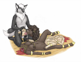 age_difference blood bodily_fluids death decapitation eyes_closed female flat_chested genitals gore gore_focus head_on_head male necrophilia nipple_piercing nipples nude oral penis piercing severed_body_part severed_head snuff tattoo vulva meowmere nightdancer_(character) camel camelid canid canine canis mammal wolf hi_res daughter_(lore) incest_(lore) mother_(lore) mother_and_child_(lore) mother_and_daughter_(lore) parent_(lore) parent_and_child_(lore) parent_and_daughter_(lore)