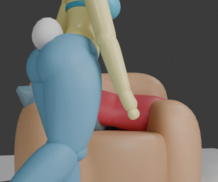 anthro bra breasts butt clothing curvy_figure female pillow simple_background sitting solo thick_thighs underwear walking yellow_body guak amy_hope_(guak) lagomorph mammal 3d_(artwork) 3d_animation 6:5 animated blender_(artwork) blender_cycles_(artwork) digital_media_(artwork) no_sound short_playtime unfinished video