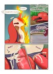 anal anal_penetration balls bodily_fluids charmeleon comic cum cum_in_ass cum_inside cum_while_penetrated cumshot darrow0 dialogue ejaculation english_text fire forest generation_1_pokemon generation_2_pokemon genital_fluids genitals hi_res male male/male male_penetrating nintendo p.r.o._pokeball penetration penile penile_penetration penis plant pokeball pokemon pokemon_(species) quilava speech_bubble text tree yuel