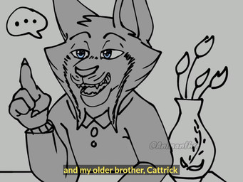 abuse angry animatic anthro ball_of_yarn band-aid bandage barefoot biped black_tipped_ears blaming blinking blood blue_eyes bodily_fluids bottomwear broken_vase chair child_abuse claws clothed clothed_anthro clothing collared_shirt dialogue door ellipsis exclamation_point eyebrows eyelashes eyeliner eyes_closed facial_hair facial_markings facial_tuft falling_down fangs feet female fingers fist flower fur_hair furniture gesture group hair hand_gesture head_markings holding_another holding_object holding_paper humor inside job_application long_sleeve_shirt looking_at_another looking_down looking_up makeup male markings mature_anthro mature_female mature_male mustache narration necktie nose_plugs nosebleed open_mouth opening_door pants paper parody plant pointing profanity scared screaming sharp_teeth shirt short_tail sitting skirt slap slur smile speech_bubble standing storyboard surprised sweat table tail tears teeth text topwear tuft vase vest water white_sclera yarn yelling yellow_eyes young young_anthro young_female young_male animanthro disney the_boondocks zootopia cattrick_lynxley kitty_lynxley milton_lynxley pawbert_lynxley unnamed_character canada_lynx felid feline lynx mammal 2025 2d_animation 4:3 animated digital_drawing_(artwork) digital_media_(artwork) english_text long_playtime monochrome sound subtitled watermark webm brother_(lore) brother_and_sister_(lore) father_(lore) mother_(lore) parent_(lore) sibling_(lore) sister_(lore)