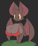 absurd_res amphlow anthro bat bat_wings big_breasts bottomless breasts cleavage clothed clothing female fluffy_breasts fur hi_res huge_breasts mammal membrane_(anatomy) membranous_wings short_stack solo wide_hips wings