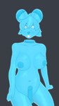 anthro areola balls blue_areola blue_body blue_hair blue_nipples blue_penis breasts buckteeth cheek_tuft facial_tuft floating_head genitals glowing_outline gynomorph hair intersex nipples penis solo teeth tuft whiskers conditional_dnp gusta gusty_(gusta) chinchilla chinchillid ghost mammal rodent spirit 9:16 blue_and_white hi_res monochrome herm_(lore)