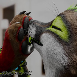 anthro blue_body blue_fur brown_body brown_fur claws duo feet foot_fetish foot_focus foot_lick foot_play fur hair licking male male/male multicolored_body multicolored_fur multicolored_hair pawpads paws red_body red_fur toe_claws toes tongue wet kiwidox isaacjexo kiwidox_(character) deer jex mammal rexouium 1:1 3d_(artwork) 3d_animation animated digital_media_(artwork) no_sound short_playtime webm