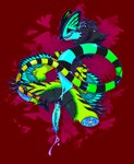 animal_genitalia anthro anus avian_slit blue_penis bodily_fluids bone_frill butt candy_gore colored_cum cum cum_drip dripping feathers frill_(anatomy) genital_fluids genital_slit genitals gore green_body long_tail looking_at_viewer looking_back male penis prehensile_tail presenting presenting_anus presenting_hindquarters presenting_penis solo spade_tail spikes tail unusual_bodily_fluids unusual_cum unusual_genital_fluids winged_arms wings dyloteryx dylo dilophosaurid dilophosaurus dinosaur feathered_dinosaur feathered_scalie prehistoric_species reptile scalie theropod colorful_theme hi_res trans_(lore) trans_man_(lore)