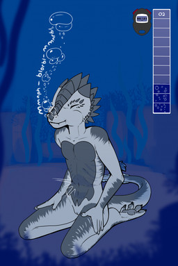 air_bubble ambiguous_gender aquaphilia asphyxiation breath_meter bubble contraction convulsions drowning female holding_breath male nude puffed_cheeks solo underwater water chillyphillix baldur's_gate baldur's_gate_3 dungeons_and_dragons hasbro larian_studios wizards_of_the_coast yaice dragonborn_(dnd) scalie hi_res