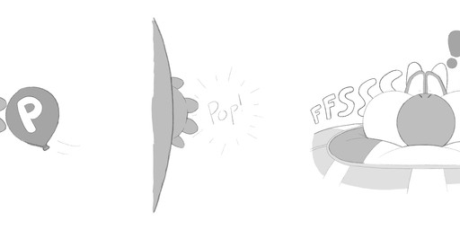 air_inflation ambiguous_gender anthro balloon clothing front_view immobile inflatable inflated_hands inflation onomatopoeia popping power_balloon puffed_cheeks side_view soccer_uniform solo sound_effects sportswear sunken_head surprised text uniform wide_eyed ottorb mario_bros nintendo yoshi absurd_res hi_res monochrome
