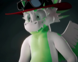 anthro balls becoming_erect blue_eyes clothing devious devious_grin erection flaccid fur genitals half-erect hat hat_only headgear headgear_only headwear headwear_only humanoid_genitalia humanoid_penis male mostly_nude parody penis silly solo henryisraptor blender_eevee_next mythology dragon furred_dragon furred_scalie mythological_creature mythological_scalie scalie 3d_(artwork) 3d_animation animated blender_(artwork) blender_eevee_(artwork) digital_media_(artwork) short_playtime webm