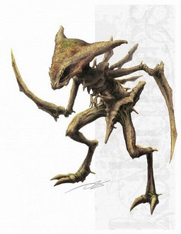 ambiguous_gender anthro blade_arm bone claws digitigrade fossil realistic simple_background skeleton solo unknown_artist nintendo pokemon animated_skeleton arthropod fossil_pokemon generation_1_pokemon insect kabutops pokemon_(species) undead low_res