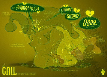 after_fellatio after_oral after_sex anal anal_penetration antennae_(anatomy) anthro armpit_hair balls belly big_breasts big_clitoris big_penis big_vulva bisexual black_eyes bodily_fluids body_hair breasts caption clitoris dialogue dripping earhole ejaculation eyelashes faceless_character faceless_female faceless_male female female/female frontal_taur_genitals frontal_taur_vulva gangbang genital_fluids genitals glistening glistening_body green_body group group_sex heart_symbol huge_breasts huge_clitoris huge_penis humanoid_genitalia humanoid_penis hyper hyper_clitoris hyper_genitalia hyper_penis hyper_vulva interspecies looking_pleasured male male/female multi_genitalia multi_vulva navel nipples nude obese obese_anthro obese_female onomatopoeia open_mouth orgasm orgasm_face overweight overweight_anthro overweight_female penetration penis precum precum_drip pubes saliva saliva_string sex shell slime sound_effects speech_bubble sweat sweaty_body text triple_penetration vaginal vaginal_fluid_drip vaginal_fluid_string vaginal_fluids vaginal_fluids_on_ground vaginal_fluids_on_penis vaginal_fluids_on_vulva vaginal_penetration vaginal_squirting vein veiny_penis vulva wet wet_penis screwbones gail_(screwbones) gastropod mammal mollusk slug snail taur 2022 digital_media_(artwork) english_text monochrome