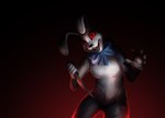 anthro blue_bow_tie bow_tie breasts buckteeth cutlery female kitchen_knife kitchen_utensils knife looking_at_viewer open_mouth red_sclera simple_background solo teeth tools white_body ss0v3l five_nights_at_freddy's five_nights_at_freddy's:_security_breach scottgames steel_wool_studios vanny_(fnaf) lagomorph leporid mammal rabbit 2020