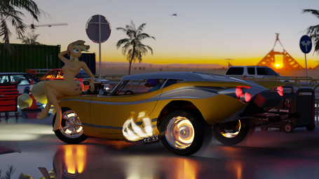 anthro blonde_hair car duo female hair looking_up male male/female nude nude_anthro nude_female sitting sitting_in_car sitting_on_car vehicle checkered_(artist) friendship_is_magic hasbro my_little_pony applejack_(mlp) checkered_(pony) 16:9 3d_(artwork) 4k absurd_res digital_media_(artwork) hi_res huge_filesize widescreen