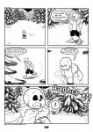 2018 animated_skeleton bone c-puff clothed clothing comic english_text hi_res male mammal not_furry plant sans_(undertale) skeleton speech_bubble text tree undead undertale undertale_(series) url