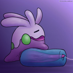 big_penis bodily_fluids cum dripping eyes_closed feral genital_fluids genitals leaking_cum male open_mouth penetrable_sex_toy penile penis precum precum_drip sex_toy solo tapering_penis blubluumon nintendo pokemon generation_6_pokemon goomy pokemon_(species) animated