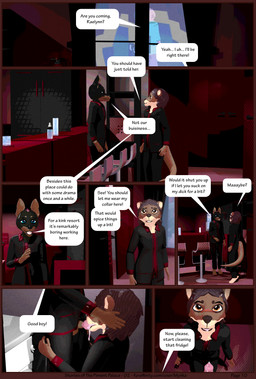 after_fellatio after_oral after_orgasm after_sex anatomically_correct anatomically_correct_genitalia anatomically_correct_penis animal_genitalia animal_penis anthro bar blush bodily_fluids canine_genitalia canine_penis clothed clothing container cum cum_in_mouth cum_inside cum_on_penis cum_string cumshot cup dialogue drinking_glass ejaculation erection fellatio first_person_view furniture genital_fluids genitals glass glass_container glass_cup good_boy hair hand_on_head holding_hips humor kneeling_oral_position looking_at_viewer male male_penetrating mohawk open_mouth oral penetration penile penis pink_hair profanity sex sheath speech_bubble text uniform unzipped unzipped_pants work_clothes work_uniform zipper mynka marius_(mynka) avian bird canid canine canis dobermann domestic_dog fox mammal mustelid otter pinscher 3d_(artwork) comic digital_media_(artwork) english_text hi_res