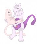 anthro anthro_on_feral bestiality duo erection female female_penetrated feral genitals interspecies larger_male legendary_duo male male/female male_penetrating male_penetrating_female mew_duo nude penetration penis sex size_difference smaller_female smaller_penetrated tail hinoarashi nintendo pokemon felid generation_1_pokemon legendary_pokemon mammal mew_(pokemon) mewtwo pokemon_(species)