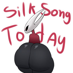 big_butt black_body black_eyes blush butt cloak clothing eyelashes female hip_sway huge_butt huge_thighs looking_at_viewer looking_back looking_back_at_viewer motion_lines no_pupils not_furry rear_view red_cloak red_clothing shaking_butt simple_background solo text thick_thighs white_background white_head blossonflower hollow_knight:_silksong hollow_knight_(franchise) team_cherry hornet_(hollow_knight) animal_humanoid arachnid arachnid_humanoid arthropod arthropod_humanoid humanoid 1:1 2025 2d_animation animated colored digital_media_(artwork) english_text hi_res loop shaded