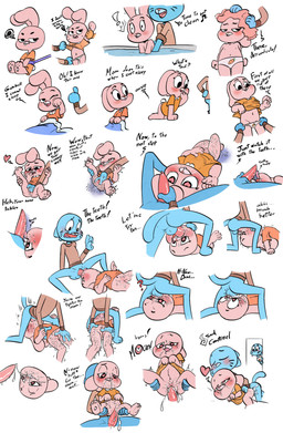 adolescent_on_toddler after_sex age_difference anthro bad_parenting balls bath being_watched blue_body blue_fur blush bodily_fluids bottomless buckteeth clitoris clothed clothing cum cum_in_mouth cum_in_vagina cum_inside dialogue dress duo ejaculation erection excessive_genital_fluids excessive_vaginal_fluids eyes_closed face_fucking fellatio female fingering forced forced_oral fur genital_fluids genitals half-closed_eyes heart_eyes heart_symbol irrumatio kneeling leg_grab licking lifted loli looking_at_another looking_pleasured lying male male/female moan narrow_hips narrowed_eyes navel nervous on_back oral orgasm orgasm_face panties pawpads penetration penile penis penis_in_mouth penis_lick pink_body pink_fur question_mark sex shirt simple_background sitting size_difference sleeping sniffing spread_vulva spreading sweat tapering_penis teeth text thin_calves thin_legs thin_thighs throat_swabbing tongue tongue_out tongue_out_fellatio topless topwear underwear vaginal vaginal_fingering vaginal_fluids vaginal_penetration vaginal_squirting voyeur vulva young young_anthro young_female young_male soulcentinel cartoon_network the_amazing_world_of_gumball anais_watterson gumball_watterson nicole_watterson domestic_cat felid feline felis lagomorph leporid mammal rabbit absurd_res comic english_text hi_res multiple_images multiple_scenes sketch_page brother_(lore) brother_and_sister_(lore) incest_(lore) incestuous_voyeur_(lore) mother_(lore) parent_(lore) sibling_(lore) sister_(lore) son_(lore)