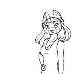 animated black_and_white breasts clothed clothing female feretta frown happy looking_at_viewer mammal monochrome plain_background red_panda sad smile solo white_background
Rating: Safe
Score: 5
User: NotMeNotYou
Date: April 13, 2014