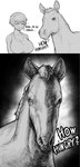 big_breasts breasts duo female feral hair huge_breasts humor hungry male male/female short_hair tomboy speedl00ver how_hungry... equid equine horse human mammal 2024 absurd_res comic hi_res meme monochrome