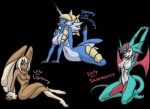 anthro breasts female lopunny nintendo pokémon pokémorph salamence samurott unknown_artist video_games
Rating: Questionable
Score: 5
User: Juni221
Date: April 19, 2012