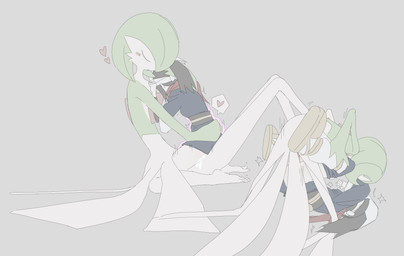 abdominal_bulge arms_around_partner barely_visible_genitalia barely_visible_penis basket_position blush bodily_fluids breasts clothed clothed_sex clothing cum duo female female_human female_on_humanoid female_penetrated from_front_position genital_fluids genitals glowing glowing_body heart_symbol human_on_humanoid human_penetrated humanoid_penetrating humanoid_penetrating_female humanoid_penetrating_human interspecies larger_humanoid larger_male lying magic_glow magic_user male male/female male_humanoid male_on_human male_penetrating male_penetrating_female male_penetrating_human missionary_position obscured_penetration on_back penetration penis pokephilia sex size_difference smaller_female smaller_human telekinesis vaginal vaginal_penetration goldgalchi nintendo pokemon akari_(pokemon) gardevoir generation_3_pokemon human humanoid mammal pokemon_(species) colored hi_res