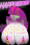 anthro areola big_areola big_breasts bikini bikini_top breasts clothing female huge_areola huge_breasts hyper hyper_breasts solo swimwear two-piece_swimsuit tamboribora new_year_2022 drana badger mammal mustelid musteline absurd_res hi_res