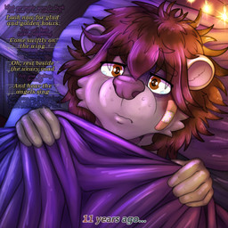 abuse age_difference anthro band-aid band-aid_on_face bandage bandage_on_face bed bedroom bodily_fluids brown_body brown_ears brown_eyes brown_fur brown_hair brown_nose bruised bruised_eye christmas_decorations christmas_lights dialogue exclamation_point female fur furniture group hair half-closed_eyes high-angle_view holidays inside lying lying_on_bed male narrowed_eyes offscreen_character offscreen_female offscreen_male on_back on_bed pillow pillow_on_head sad scared tears text three-quarter_view trio under_covers young young_anthro young_male younger_male dasherslash christmas owen_(dasherslash) mammal mustelid otter 1:1 2025 absurd_res digital_media_(artwork) english_text hi_res father_(lore) father_and_child_(lore) father_and_son_(lore) mother_(lore) mother_and_child_(lore) mother_and_son_(lore) parent_(lore) parent_and_child_(lore) parent_and_son_(lore) son_(lore)