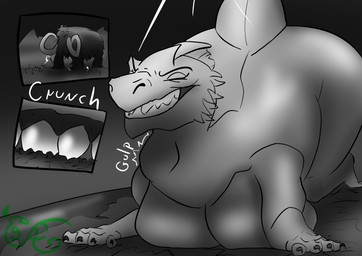 anthro bared_teeth big_butt breasts butt claws extreme_size_difference female group macro micro nude oral_vore presenting scales simple_background size_difference sketchy smile solo_focus swallowing tail teeth teeth_showing vore white_body spicyscaliearts dungeons_and_dragons hasbro mythology wizards_of_the_coast azulthragas chromatic_dragon_(dnd) dragon dragon_(dnd) dragonborn_(dnd) mythological_creature mythological_scalie scalie white_dragon_(dnd) digital_media_(artwork) greyscale hi_res monochrome