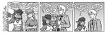 2022 anthro bat brave_new_world_(style_wager) breasts business_suit cheek_tuft chest_tuft clothed clothing comic daisy_moore dialogue ear_piercing ear_ring english_text eyewear facial_tuft female fully_clothed fur glasses greyscale ground_squirrel group hair human male mammal midriff monochrome navel necktie piercing prairie_dog ring_piercing rodent sasha_gothica sciurid shirt style_wager suit tank_top text topwear trio tuft wingless_bat