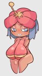 areola big_breasts blue_eyes breasts female flower_(anatomy) hyper looking_at_viewer mostly_nude plant short_stack solo unknown_artist 2024_pokemon_gigaleak beta_pokemon_games game_freak nintendo pokemon beta_pokemon_(species) gyarubi humanoid pokemon_(species) full-length_portrait hi_res portrait