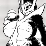 avian big_breasts black_and_white breasts burquina chubby claws empoleon female monochrome nintendo nipples penguin plain_background pokéball pokémon solo video_games
Rating: Questionable
Score: 10
User: chdgs
Date: August 28, 2011