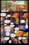 absurd_res angry anthro canid canine clothed clothing comic detailed_background digital_media_(artwork) disney english_text female fennec_fox finnick_(zootopia) fox hi_res judy_hopps lagomorph larger_male leporid long_ears male mammal necktie nick_wilde police police_uniform rabbit red_fox size_difference smaller_female smaller_male smile speech_bubble supersmurgger_(artist) text true_fox uniform zootopia