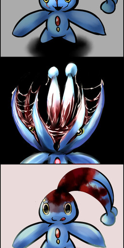 alien blood comic hard_vore legendary_pokémon looking_at_viewer manaphy nightmare_fuel nintendo pokémon radicalred solo standing stare tongue tongue_out video_games vorarephilia vore what
Rating: Questionable
Score: 0
User: Neitsuke
Date: July 08, 2011