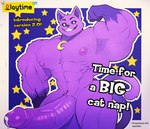 abs anthro balls barazoku biceps big_balls big_muscles big_pecs big_penis bodily_fluids eyebrows fur genital_fluids genitals huge_balls huge_muscles huge_pecs huge_penis humanoid_genitalia humanoid_penis hyper hyper_balls hyper_genitalia hyper_muscles hyper_penis male muscular muscular_anthro muscular_male nipples nude open_mouth pecs penis precum purple_body purple_fur teeth text kingdomvelvet mob_entertainment poppy_playtime smiling_critters catnap_(poppy_playtime) domestic_cat felid feline felis mammal absurd_res digital_media_(artwork) english_text hi_res