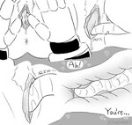 2022 animatronic anthro anthro_penetrating anthro_penetrating_female anthro_penetrating_human anus bracelet canid canine canis clitoris close-up comic cunnilingus deep_cunnilingus dialogue digital_media_(artwork) duo ellipsis exclamation_point female female/female female_anthro female_on_anthro female_on_human female_penetrated female_penetrating female_penetrating_female female_penetrating_human five_nights_at_freddy's five_nights_at_freddy's:_security_breach genitals heart_symbol hi_res human human_on_anthro human_penetrated interspecies jewelry long_tongue machine mammal monochrome oral oral_penetration penetration pubes pussy robot roxanne_wolf scottgames sex spread_pussy spreading steel_wool_studios syndhart text tongue tongue_in_pussy tongue_penetration vaginal vaginal_penetration vanessa_(fnaf) wolf