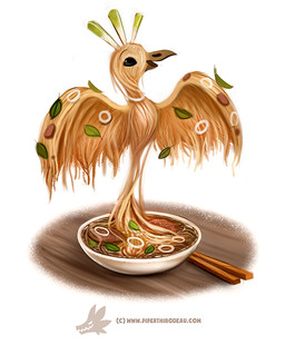 ambiguous_gender beady_eyes black_eyes chopsticks feral food furniture humor open_mouth pun simple_background solo soup table text visual_pun white_background wings piper_thibodeau european_mythology greek_mythology mythology avian food_creature mythological_avian mythological_bird mythological_creature mythological_firebird phoenix digital_media_(artwork) digital_painting_(artwork) painting_(artwork) url
